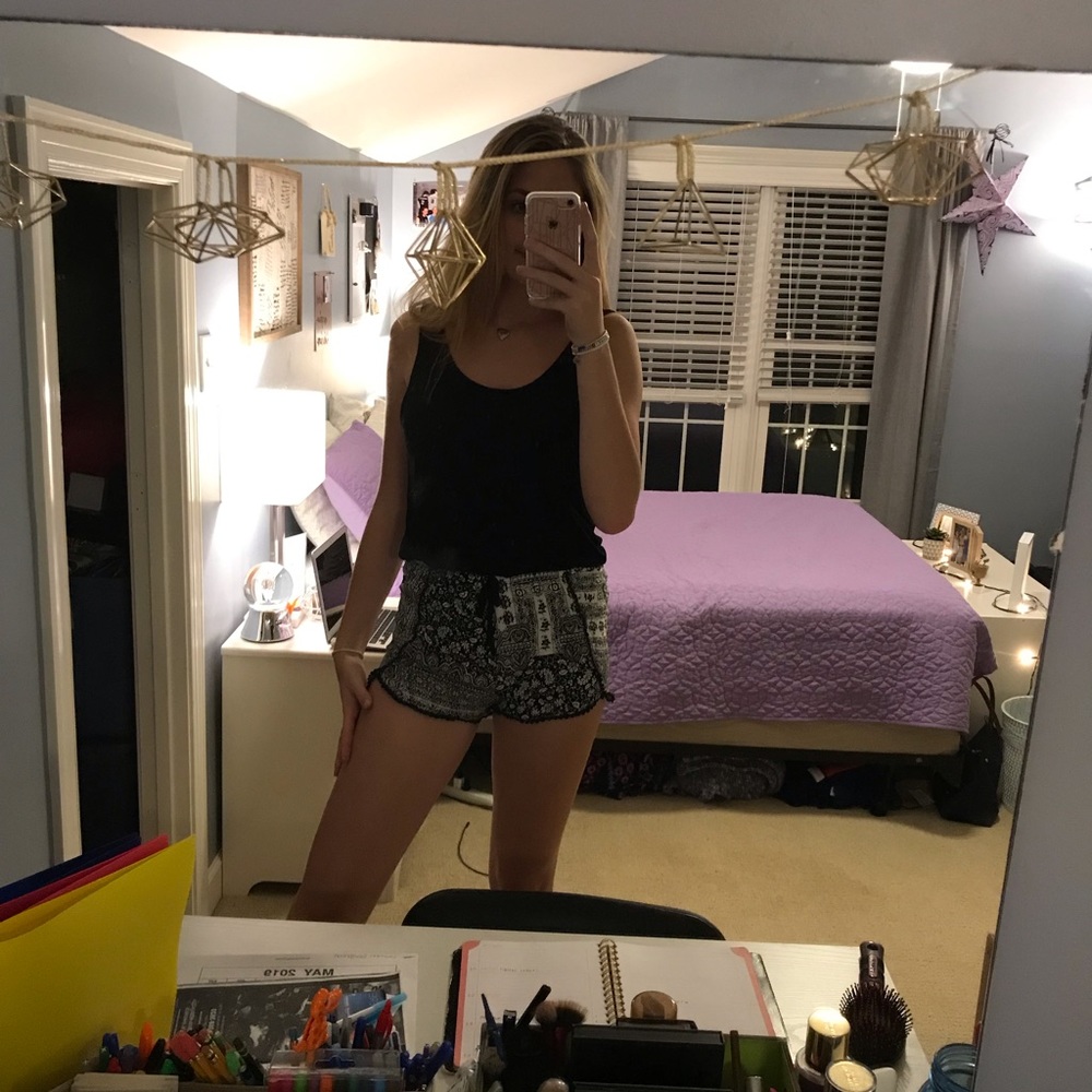 Black and White Romper